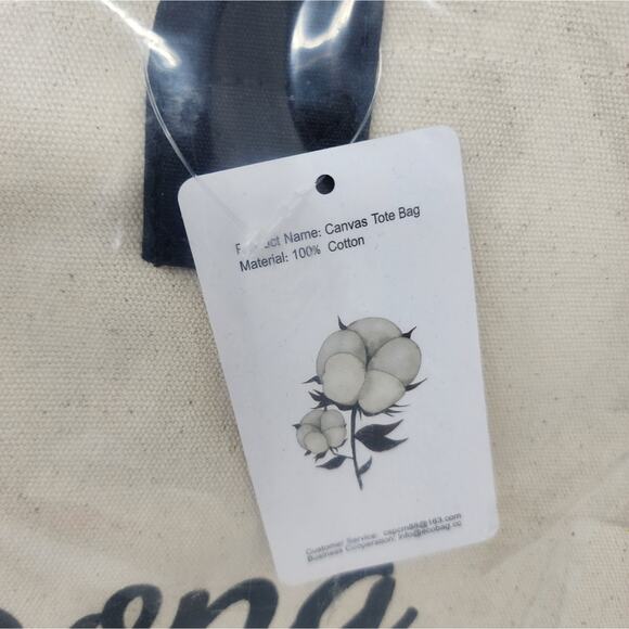 Canvas Tote Bag Inspirational Motivational Gift Beach Birthday Christmas Travel - Picture 4 of 7